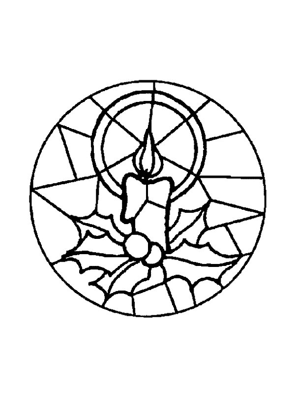Kidsnfun 36 Kleurplaten van Mandala Kerstmis
